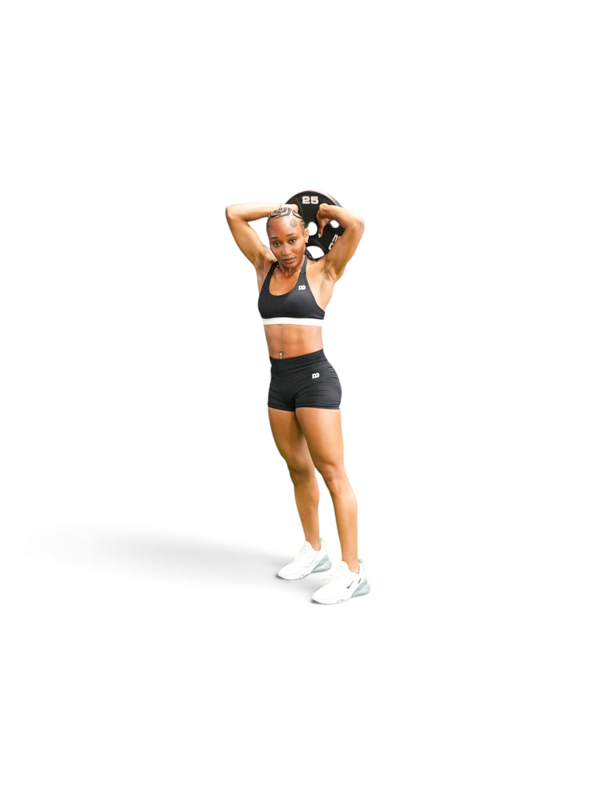 Black performance short