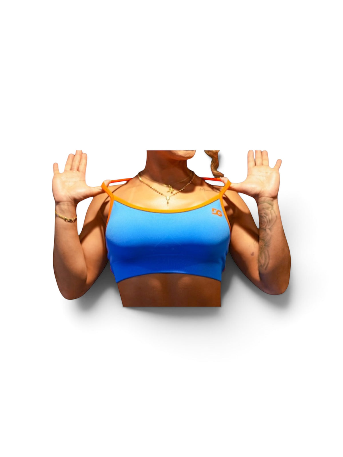 Baby Blue Performance Sports Bra