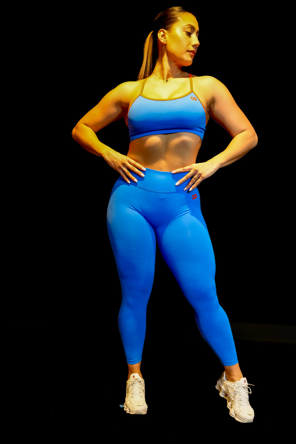 Baby Blue Performance Leggings