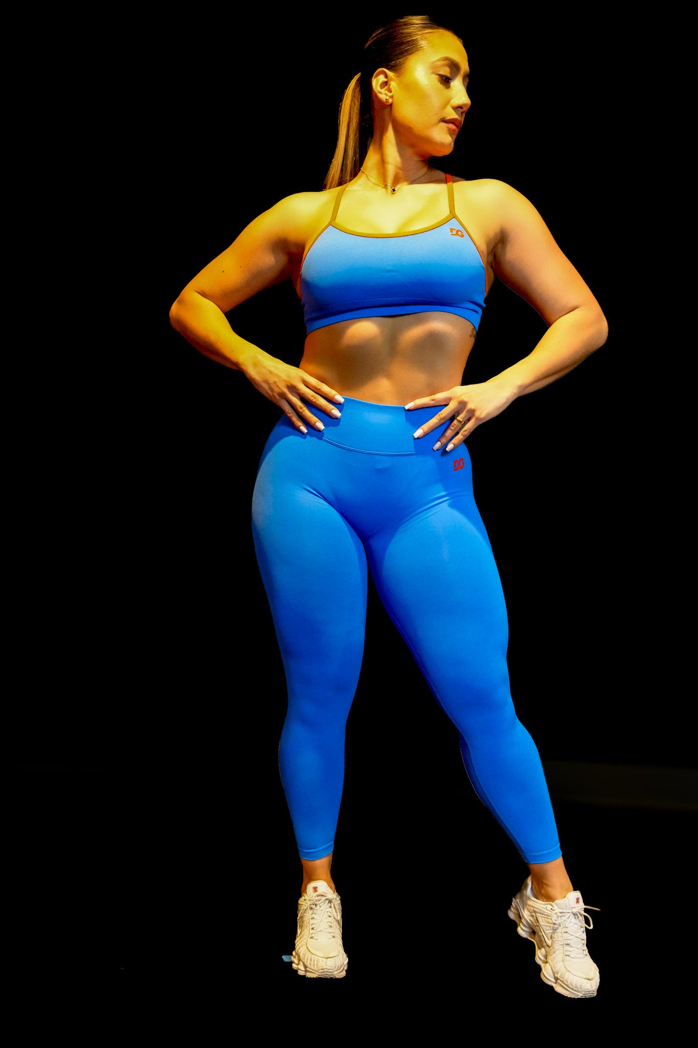Baby Blue Performance Leggings