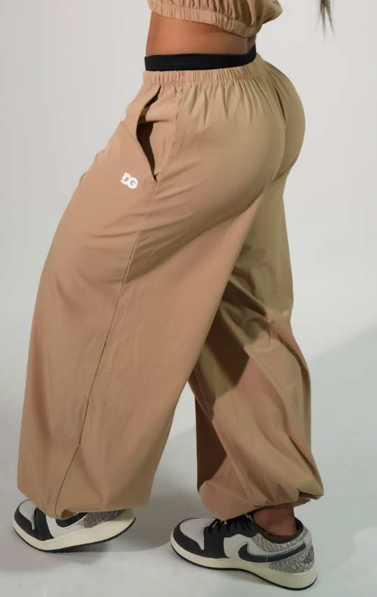 Light Brown Cropped Suit Bottom