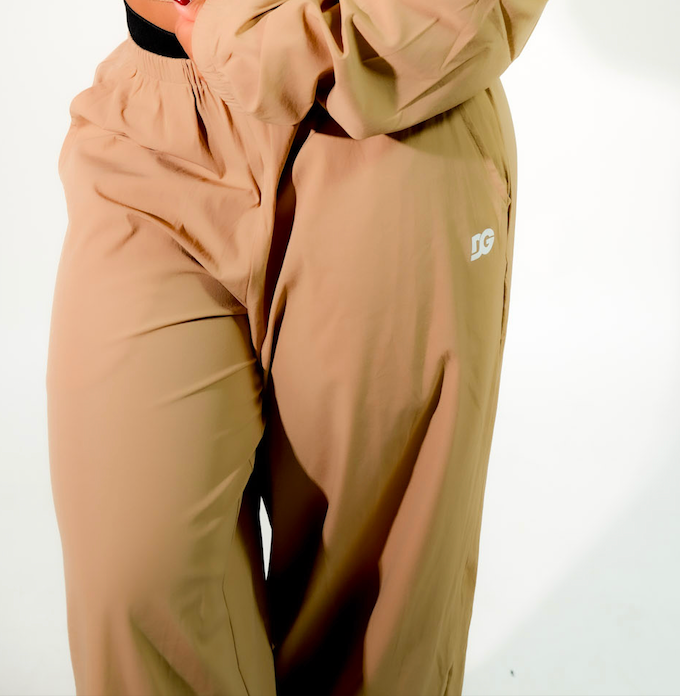 Light Brown Cropped Suit Bottom