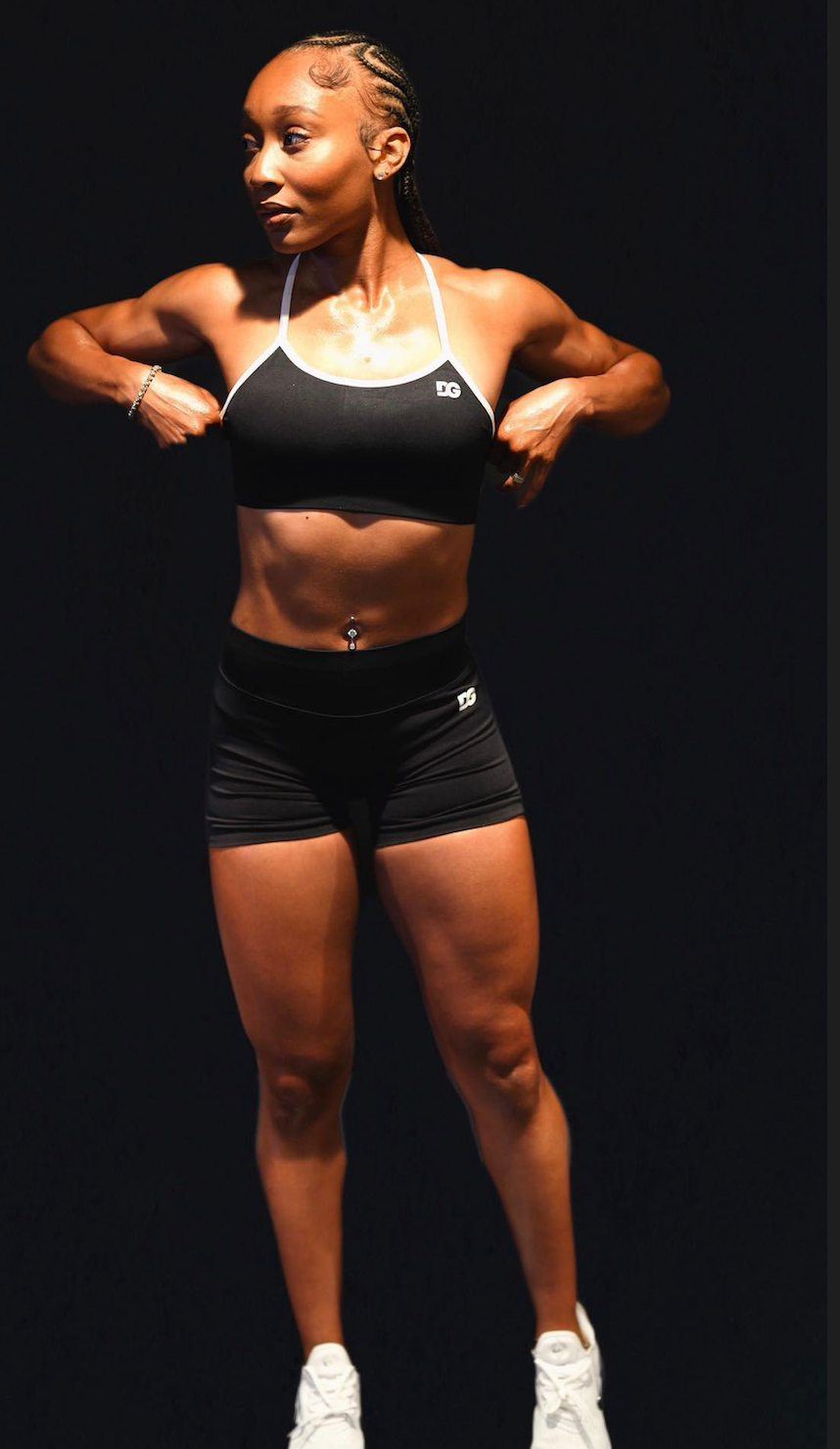 Black Performance Sports Bra