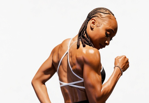 Black Performance Sports Bra
