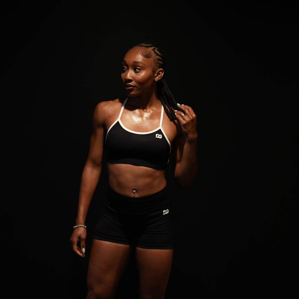 Black Performance Sports Bra