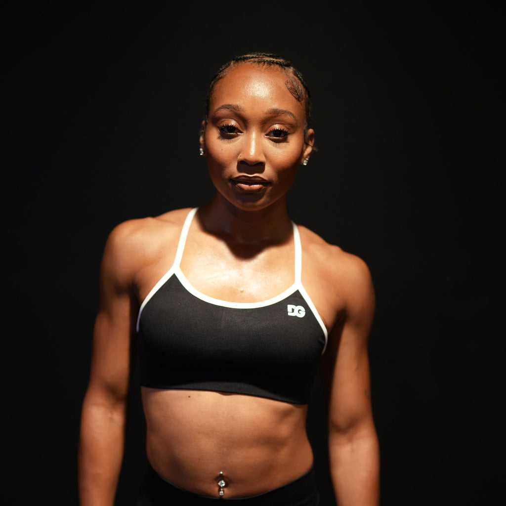 Black Performance Sports Bra