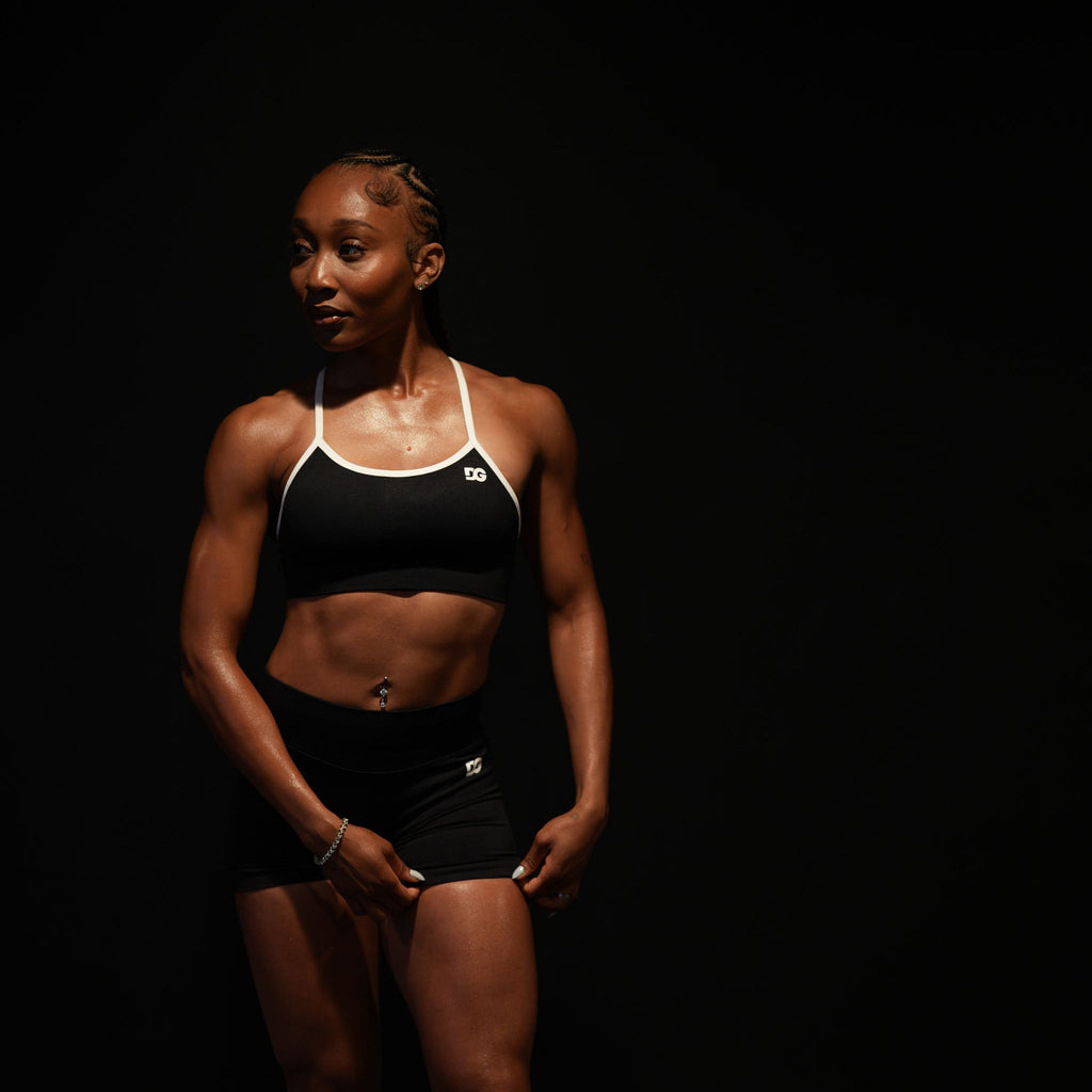 Black Performance Sports Bra